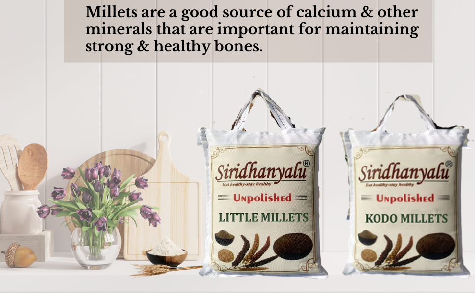 Siridhanya Unpolished & Organic Millet Flour SPN-UOA6AC