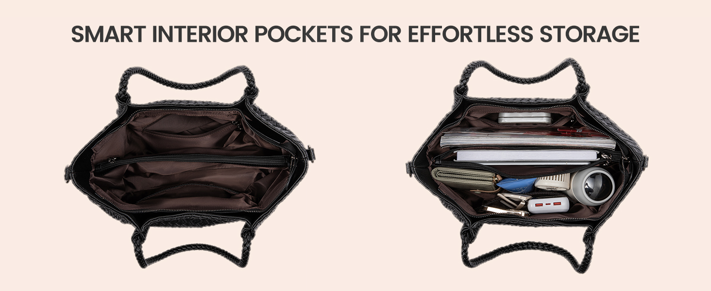 Vegan Leather Tote Bag