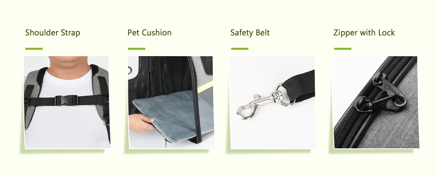 petcute pet carrier backpack