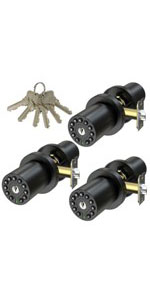 3 x IU-20 Matte Black