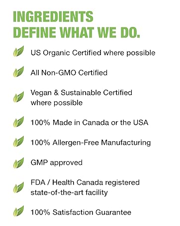 Ingredients define what we do.