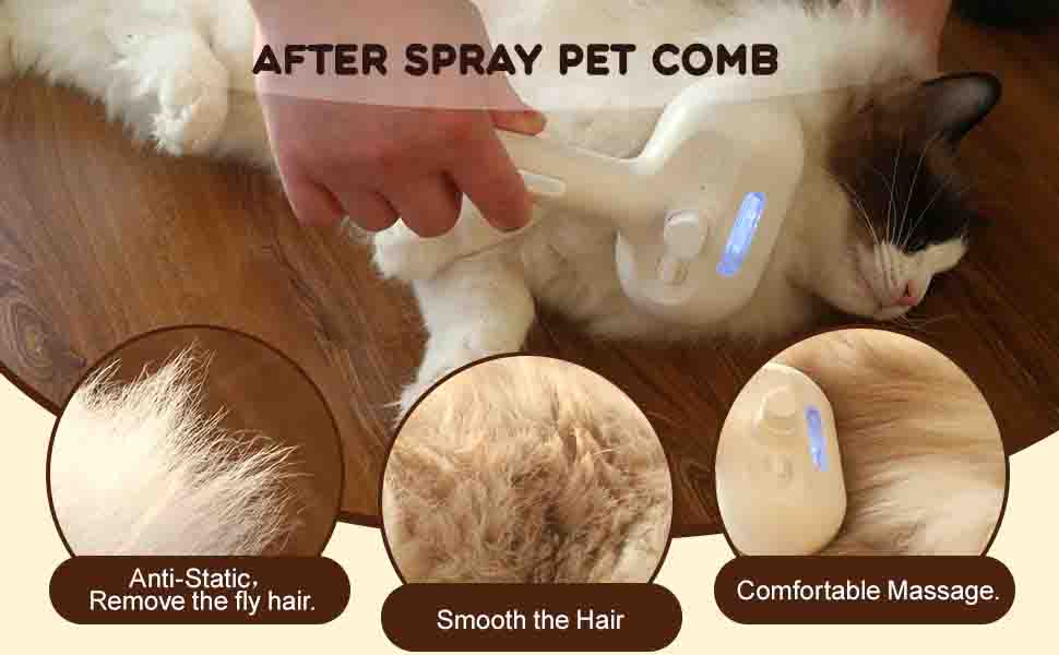 Cat steam brush