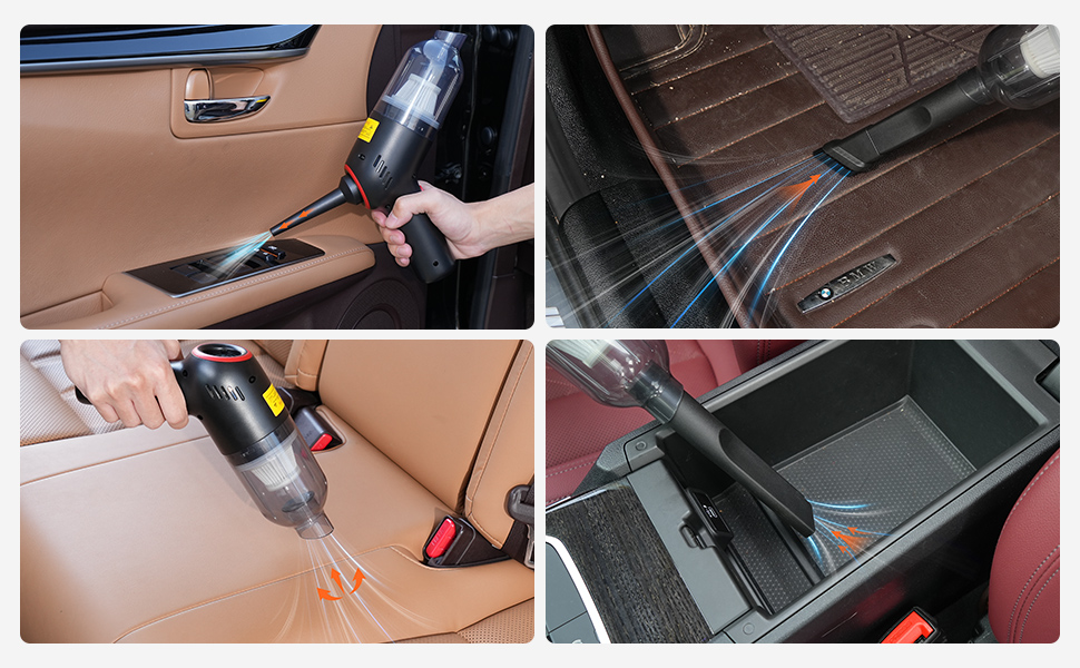 Equipped with various accessories