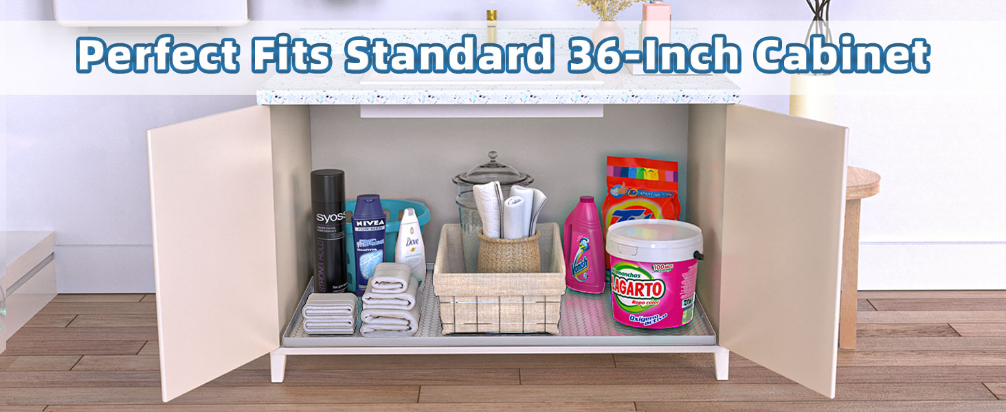 Under the Sink Mat Under Sink Mats for Kitchen Waterproof