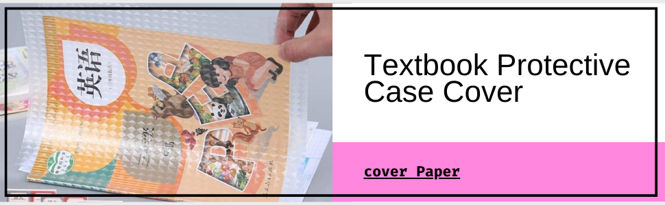 book cover transparent for school