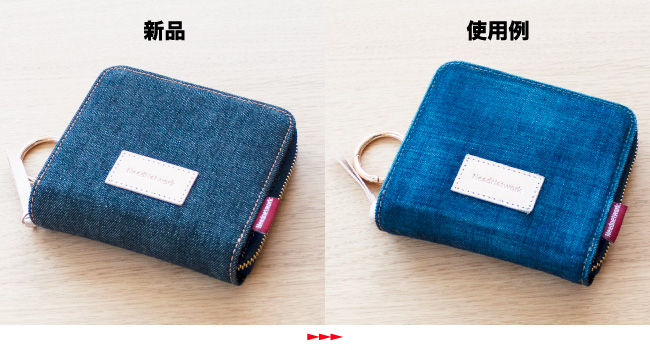 Amazon | [ニードネットワーク] 日本が誇るデニム 財布