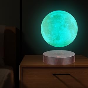 MOON LIGHT/ムーンライト Magnetic levitation Moon Lamp,dimmable Magnetic Levitation Night Light ,floating