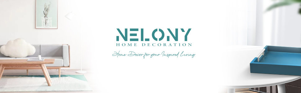 Nelony Decorative Tray for Coffee Table
