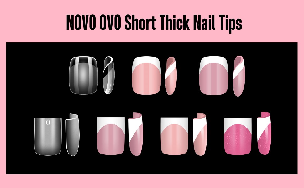 Short Thick Nail Tips