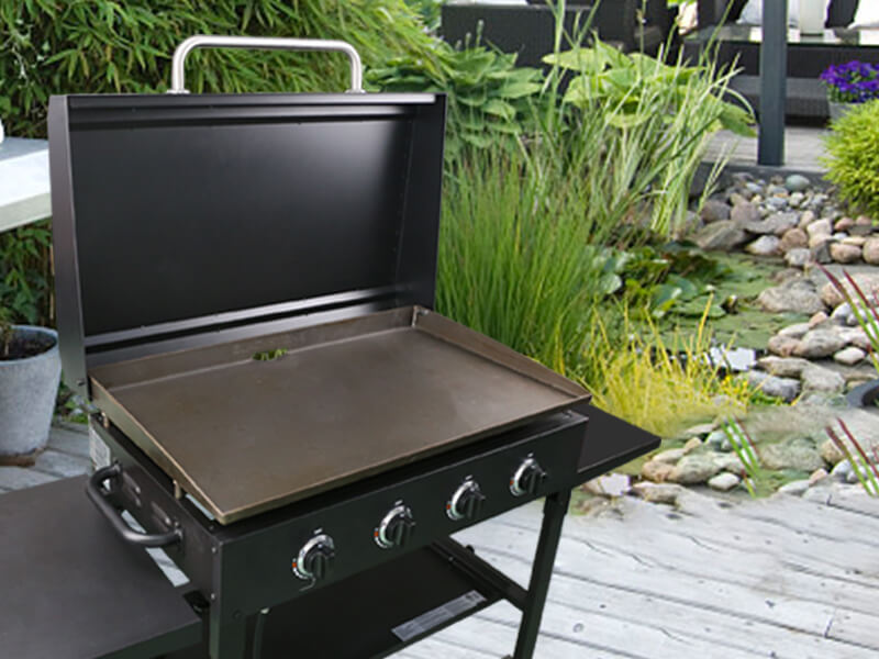 Grisun Griddle Lid for Blackstone 36" Griddle, Hinged Lid