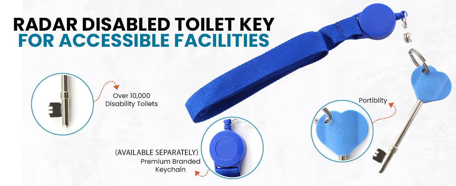 Lokko Genuine Radar Key for Disabled Toilets UK Ideal for Blue Badge