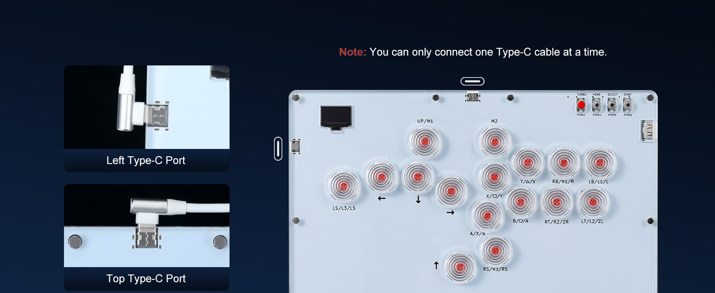 leverless arcade stick