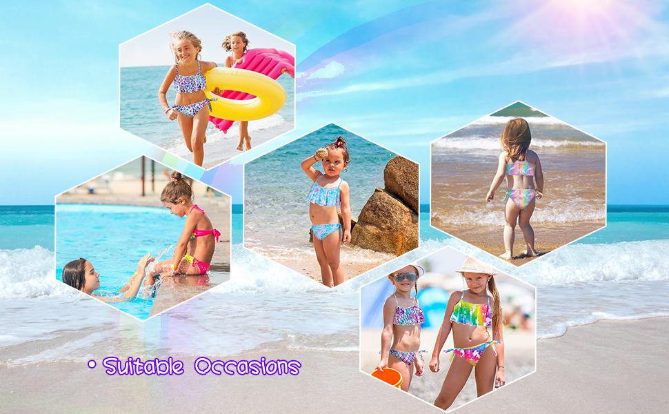 Girls Swimwear Suitable Occasion