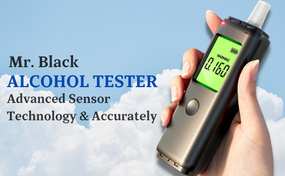 Alcohol Tester Fast & High Accuracy Device Blowing Alcohol Analyzer