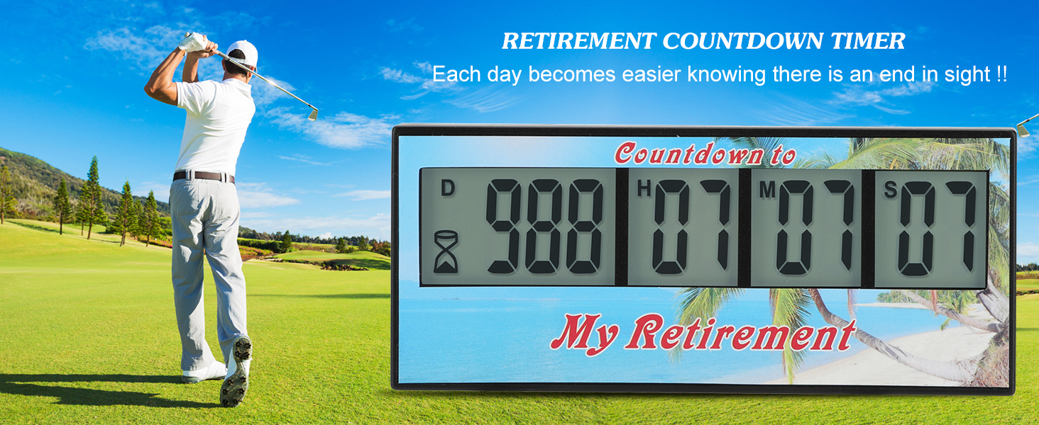 retirement countdown clock