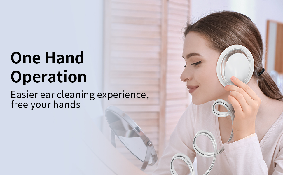 KAUGIC Electric Ear Cleaner, Ear Wax Removal Tool, Ear