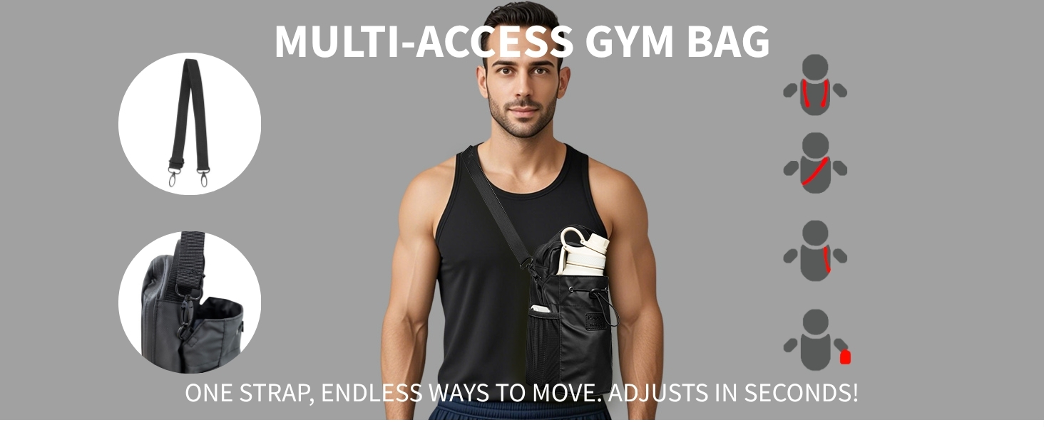 Magnetic Gym Bag