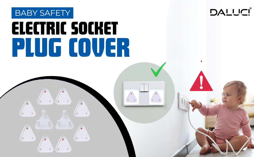 Baby Safety Socket Plug Covers Child Proof Switch Board Guards Electric Socket Protector