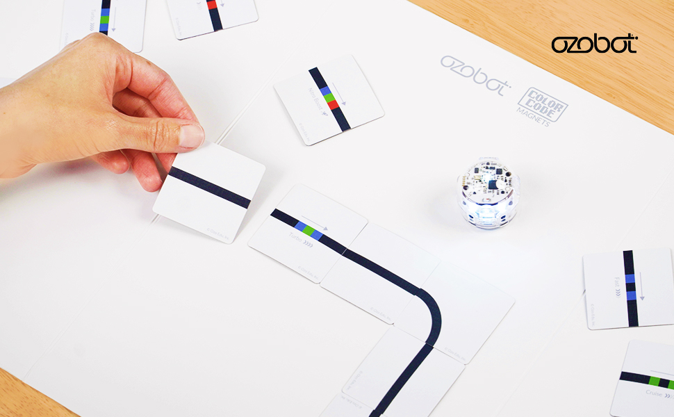 Amazon.com: Ozobot Color Code Magnets Speed Kit: Interactive Coding ...