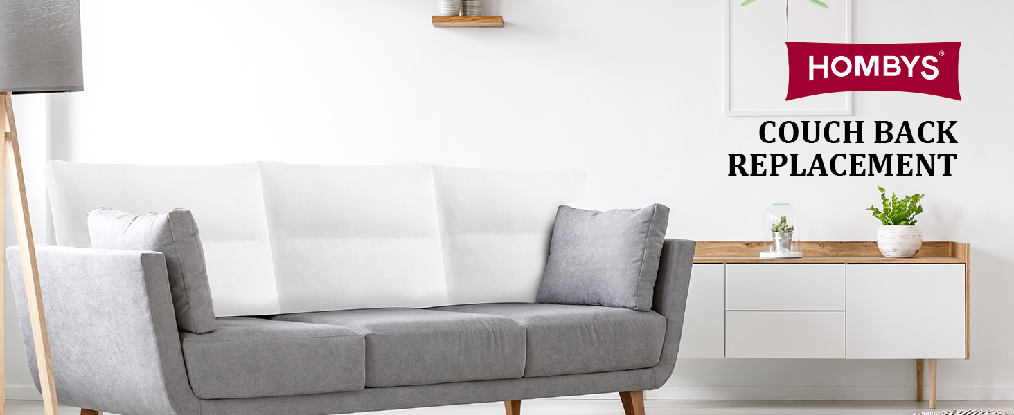 HOMBYS Shredded Foam Couch Back Cushions Replacement for Removable Sofa Back, White
| HOMBYS Removable Sofa Back Wai C6e92eca Beae 4056 8334 65655a861ca0. CR0,0,1464,600 PT0 SX1464 V1