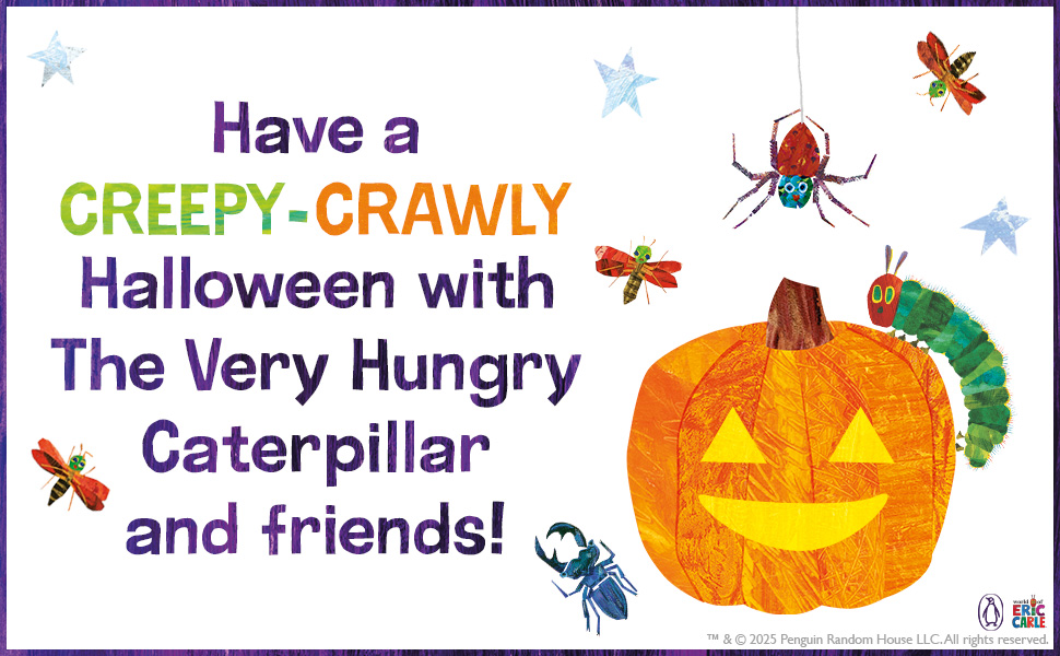 Have a creepy-crawly Halloween with The Very Hungry Caterpillar and friends!