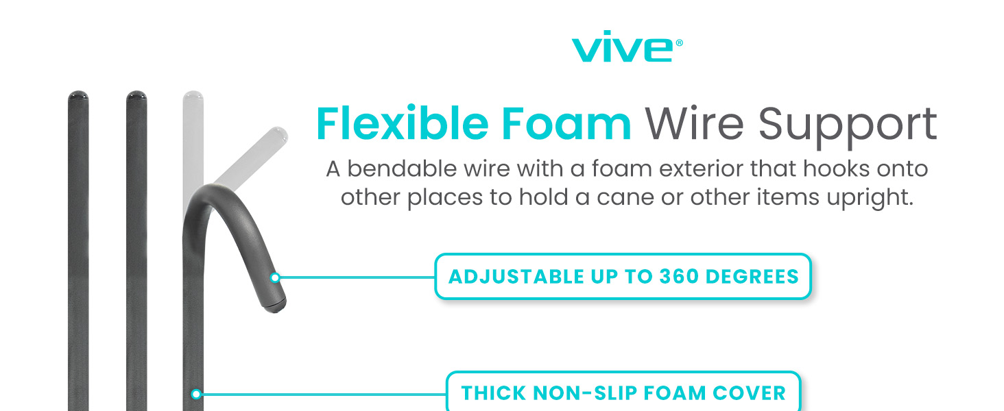 Flexible Foam Wire Support