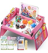 lenbest Vassoio da viaggio, Apprendimento al coperto Gioco educativo Gioco da tavolo con piano ca...