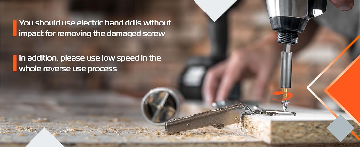 AV Steel 22 Pieces Damaged Screw Extractor Set, Easy Out Screw