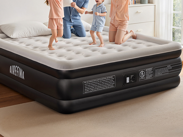 AIREFINA Air Bed-Luxe エアマットレス Amazon.com: Airefina Air Mattress Full with Built in Pump