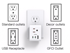 multi plug outlet with usb ports