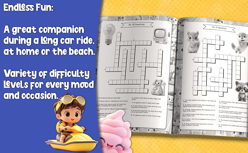 Crossword Puzzles for Kids Ages 9-12