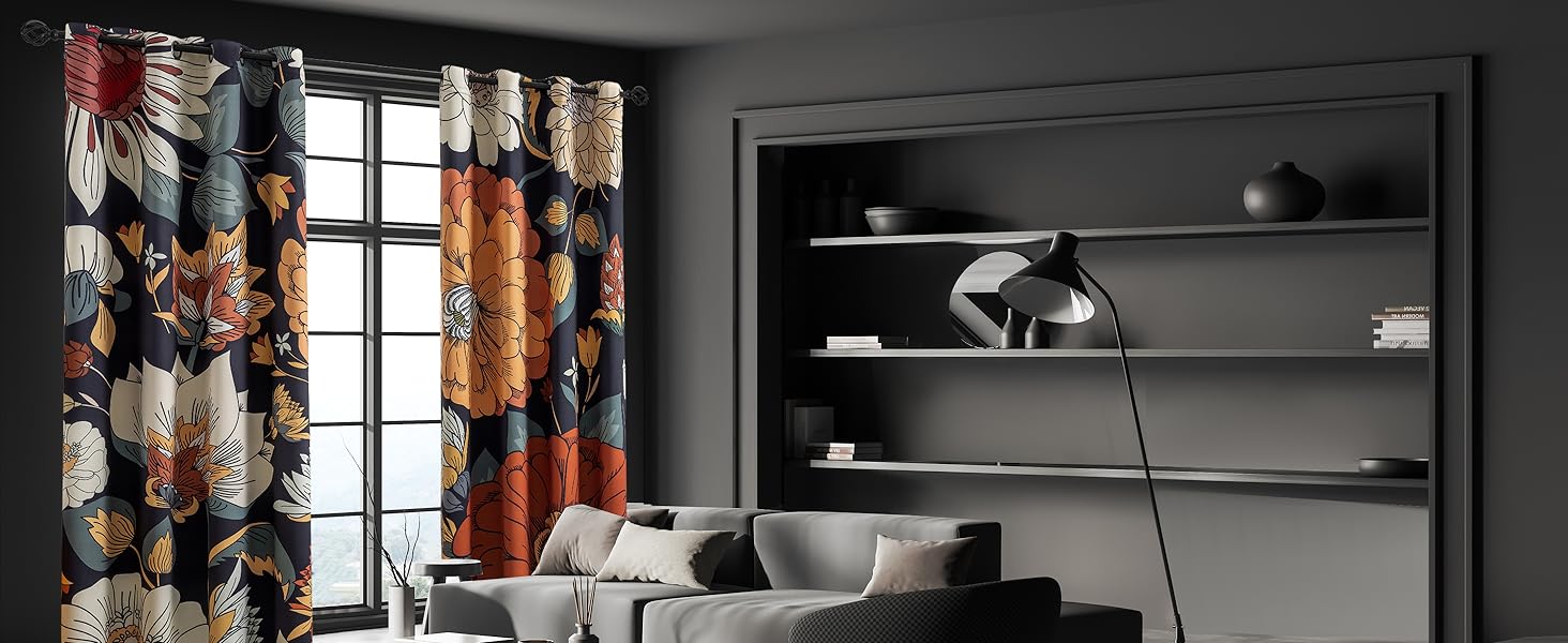 living room blackout curtains