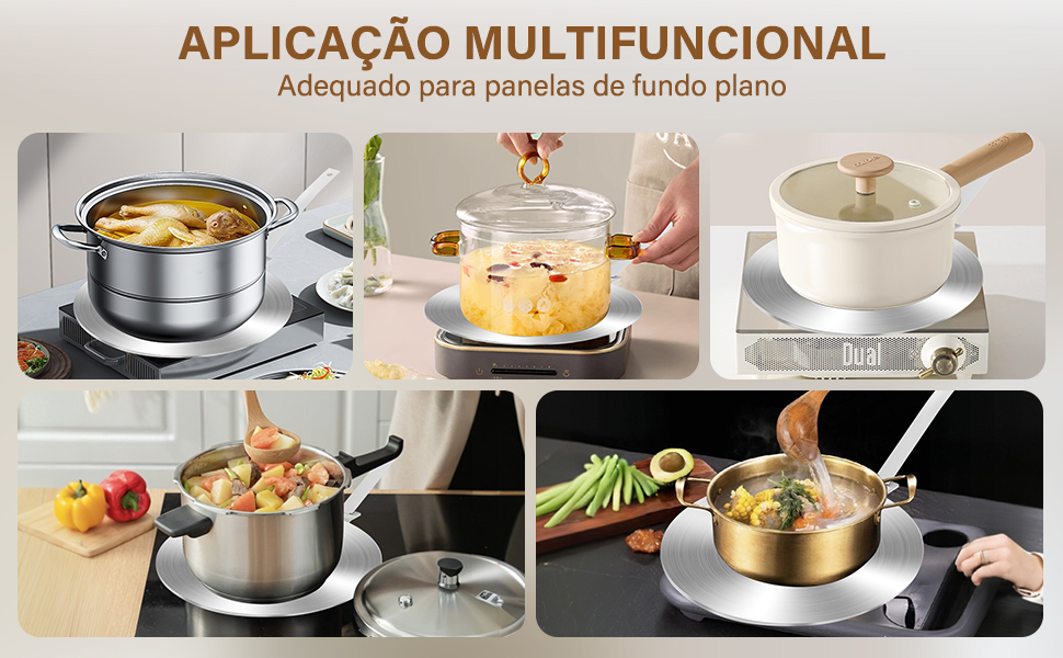 adaptador indução, adaptador para fogão de indução, chapa para fogao de indução