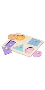 Wooden Geometry Puzzle