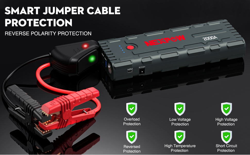 SMART JUMPER CABLE PROTECTION