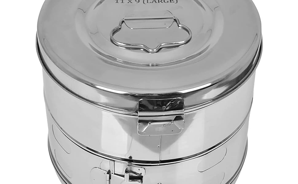 VSB Dressing Drum/Autoclave Drum 11x9, 9x9,6x6 Heavy Duty Stainless