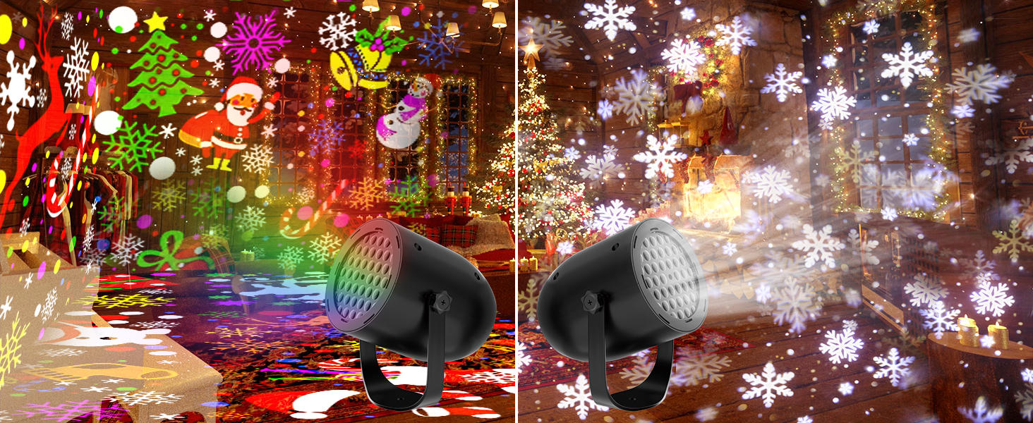 Snowflakes - Christmas Projection Slides