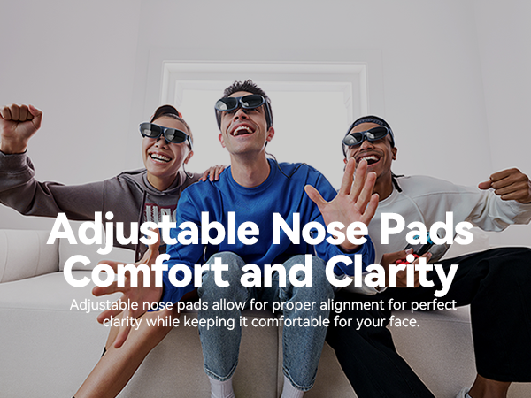 Adjustable Nose Pads