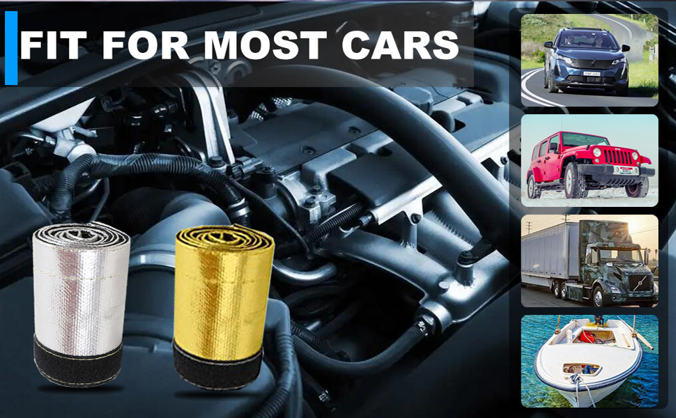 DEGEOBERLIN Aluminized Heat Shroud Sleeving Heat Sheath