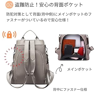トリーバーチ リュック バックパック 背面ファスナー サイドポケットFT257 トリーバーチ リュック バックパック 背面ファスナー サイド