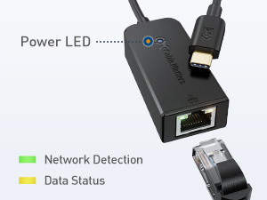 Cable Matters USB Type-C to Gigabit Ethernet Adapter