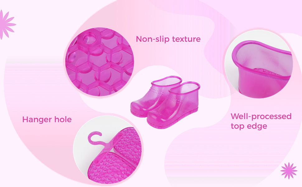 COSYOO Massage Foot Bath Shoes, Foot Soaking Bath Basin