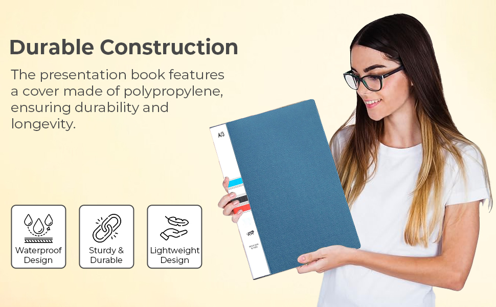 SPN-JGSP High-Quality Display Book Premium Binder for Documents