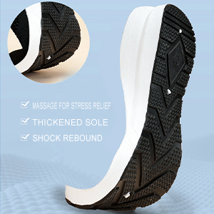 Comfor Lace Up Non Slip Hollow Out Increase Height Casual Walking Shoes