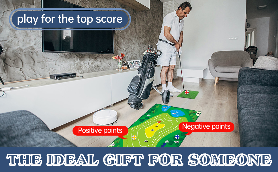 Golf Chipping Game Mat Golf Practice Mats Casual Golf Game Training