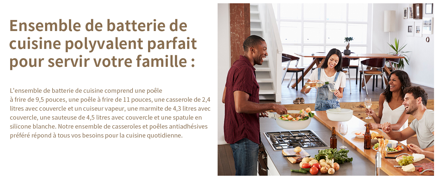 YASHE Batterie de Cuisine Crème Passe au Four Antiadhésif pour Induction C713e5c3 394d 415b 83ae 6228ac5589a5. CR0,0,1464,600 PT0 SX1464 V1