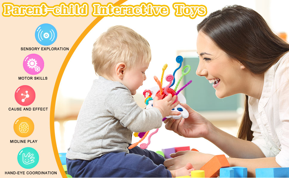 Montessori Baby Parent-child Interactive  Sensory Toy