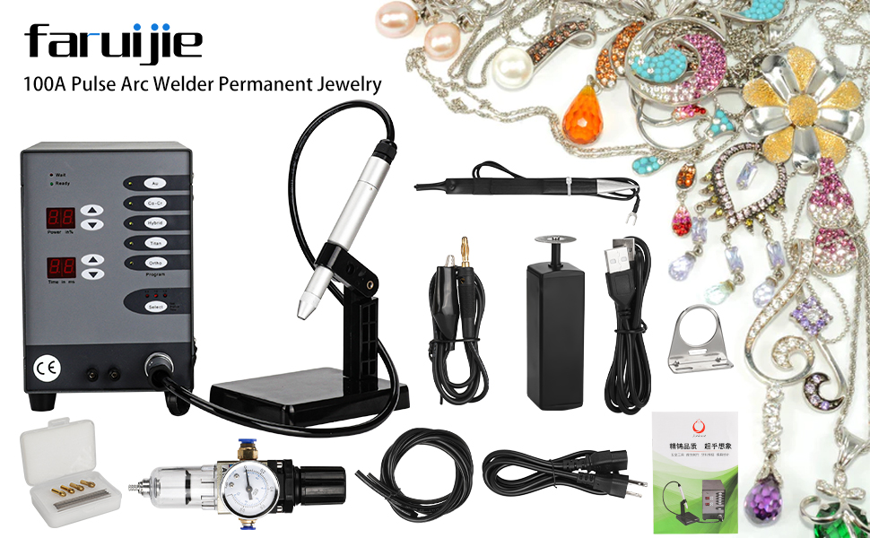 faruijie Pulse Arc Welder Permanent Jewelry Jewelry Arc Welder
