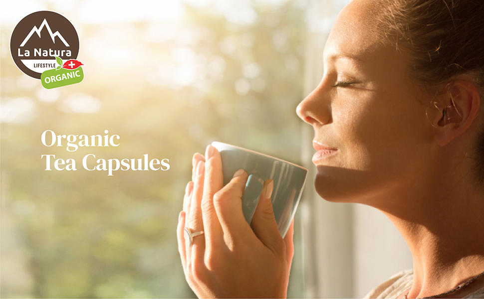 La Natura Green Tea with Peppermint CaffeineFree