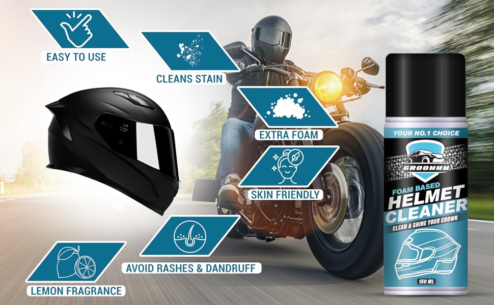 helmet cleaner spray inner foam,helmet cleaner,helmet accessories for men,foam cleaner,helmet spray
